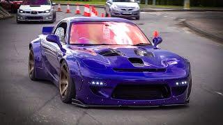 JDM Cars Accelerating - Leaving JapFest Silverstone 2023