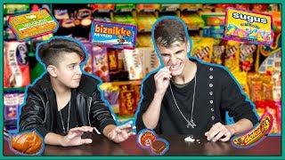 PROBANDO DULCES ARGENTINOS CON ADEXE & NAU  PILO