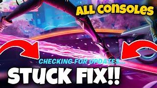 How To Fix Fortnite Chapter 4 Stuck on Checking For Updates on PS4 PS5 Xbox