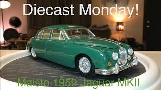 Diecast Monday - Maisto 118 Scale 1959 Jaguar Mark II 4-Door Sedan