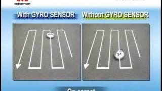 Gyro vs odometry navigation