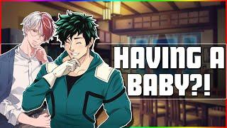 Pregnant? Izuku Midoriya x Shoto Todoroki x Pregnant F Listener ASMR Roleplay My Hero Academia