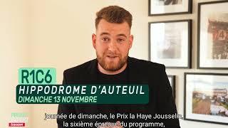 Le Prono de lExpert Michael Cardine - Dimanche 13 Novembre