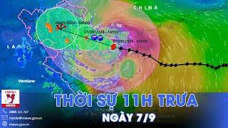 Thời sự 11h trưa 79. KHẨN CẤP Dự báo trong chiều nay bão số 3 sẽ di chuyển vào đất liền - VNews