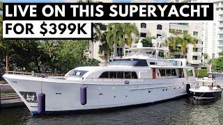 $399000 1983 CHEOY LEE 90 COCKPIT CLASSIC MOTOR YACHT TOUR  Aft Cabin Boat Liveaboard SuperYacht
