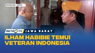 Perkuat Relasi Ilham Habibie Temui Prajurit Veteran RI