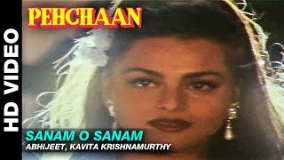 Sanam O Sanam - Pehchaan  Abhijeet Kavita Krishnamurthy  Saif Ali Khan & Madhoo