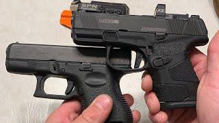 Comparing My Favorite EDC Firearms Glock 26 vs Mossberg MC2SC