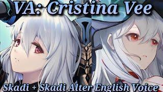 Skadi + Skadi Alter English Voice ALL Voicelines E2 + Max Trust  Arknights