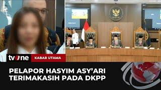 Korban Asusila Buka Suara usai Putusan DKPP Berhentikan Hasyim Asyari  Kabar Utama tvOne