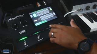 HeadRush Gigboard FX Pedal with my Rhodes - Great Combo