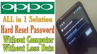 how to unlock oppo phone if forgot password  unlock phone forgot password without losing data