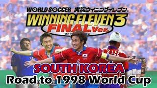 PS1 Winning Eleven 3 Final Korea All Goals in World Cup 1998