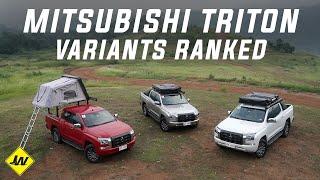 2024 Mitsubishi Triton Variants Ranked -Which Variant Offers the Best Value For Money?