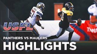 Michigan Panthers vs Pittsburgh Maulers Highlights  USFL Playoffs