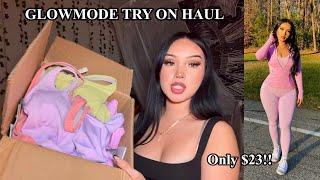 GLOWMODE TRY ON HAUL   gym fits