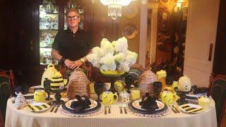 Bumblebee Tablescape - DIY Tablescape Ideas