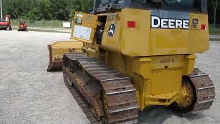 2015 John Deere 450J LT Dozer with cab C&C Equipment