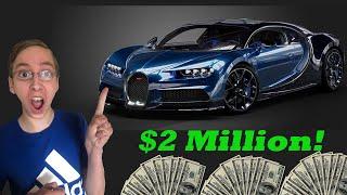 15 Year Old Reacts to $2 Million Bugatti Veyron  NEW MERCH  CollinTV
