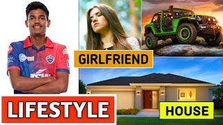 Yash Dhull Lifestyle 2022  यश धुल्लि  Yash Dhull Batting  Ipl  Debut  House  Wife & Mores...