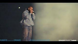 Drake performs 24 by Kanye West at the Free Larry Hoover Concert