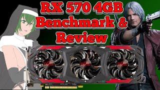 Legends Never Die  RX 570 4GB RED DEVIL  Benchmark & Review 2023