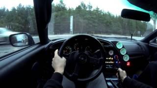 1st Person city driving   Toyota Supra 2JZ GTE MKIV GoPro