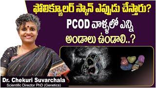 ఫోలిక్యూలర్ స్కాన్ ఎప్పుడు చేస్తారు? Antral Follicle Count  Dr Chekuri Suvarchala  Ziva Fertility