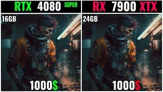 Rtx 4080 Super Vs Rx 7900 Xtx - Test In 20 Games 1080P   2K  4K