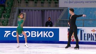 Елизавета Худайбердиева - Егор Базин. Ритм-танец. Танцы на льду. Чемпионат России 2023