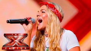 Soul singer Louisa Johnson covers Who’s Loving You  Auditions Week 1  The X Factor UK 2015