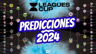 LAS PREDICCIONES DE LAS LEAGUES CUP 2024  LA LIGA MX ES FAVORITO?  ZONA FUT