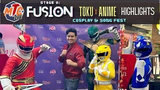 FUSION Toku X Anime Highlights  Tokusatsu Sentai Maskman Voltes V Daimos  Abby Clutario  Cosplay