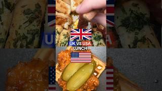 UK vs USA  Lunch