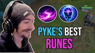 I found the BEST Pyke MID Runes to STOMP GAMES