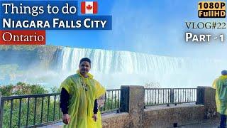 Niagara Falls  Journey behind the falls & Whirlpool AeroCar  Canada  Vlog 22 Part 1  1080p