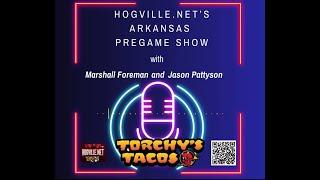 The Arkansas Pregame show at 115 with Marshall Foreman live at Torchys Tacos in Fayetteville