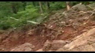 Karnataka Heavy rains cause landslide in Nandi Hills police ask tourists to return