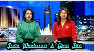 Putri Windasari & Gina Fita in AFTERNOON NEWS - TVOne Sunday 14 January 2024