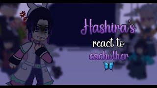  • Hashiras react to eachother • 1? • Shinobu kochou • kny demon slayer • 