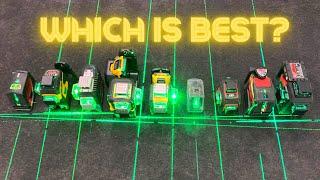 Green Laser Level Comparison