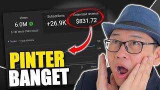 500RB SUBSbln  Ide Konten YOUTUBE SHORTS REACTION TERMUDAH buat YOUTUBER PEMULA 2024