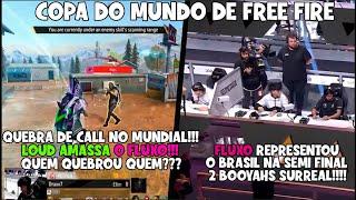 LOUD AMASSOU NA QUEBRA QUEM QUEBROU ? - FLUXO REPRESENTA O BRASIL COM 2 BOOYAHS NA COPA DO MUNDO