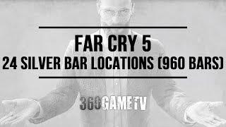 Far Cry 5 24 Silver Bar Locations 960 Silver Bars in total - How to easily get Silver Bars