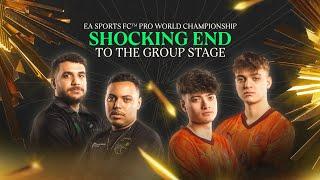 Devastating exits finish FC Pro World Championship Group Stage  Lower Bracket Finals  Groups E-H
