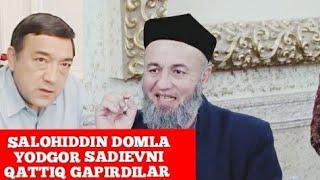 SALOHIDDIN DOMLA YODGOR SADIEVGA SOQOLNI MUHOKAMA QILADIGAN SEN KIMSAN