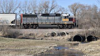 Cotton Belt GP60 on the New Berlin Branch