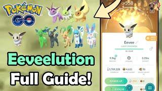 How To Evolve ALL Eevee Evolutions In Pokémon GO  Eeveelution Guide With & Without Name Trick