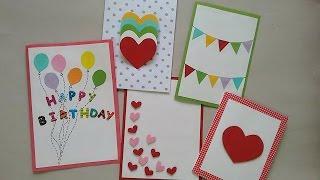 5 Cute & Easy Greeting cards  Srushti Patil