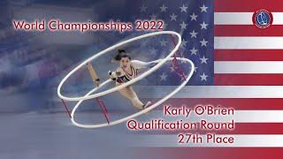 Karly OBrien World Championships 2022 in Gymwheel Junior Woman Qualification 27th Place